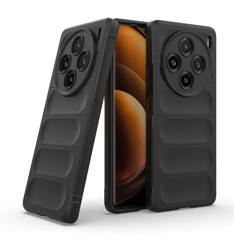Soft Skin-Friendly Shockproof Protective Back Bumper Case for VIVO X100 Series