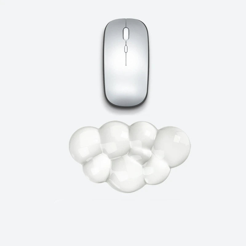 Cloud Silicone Wrist Rest for Keyboard and Mouse