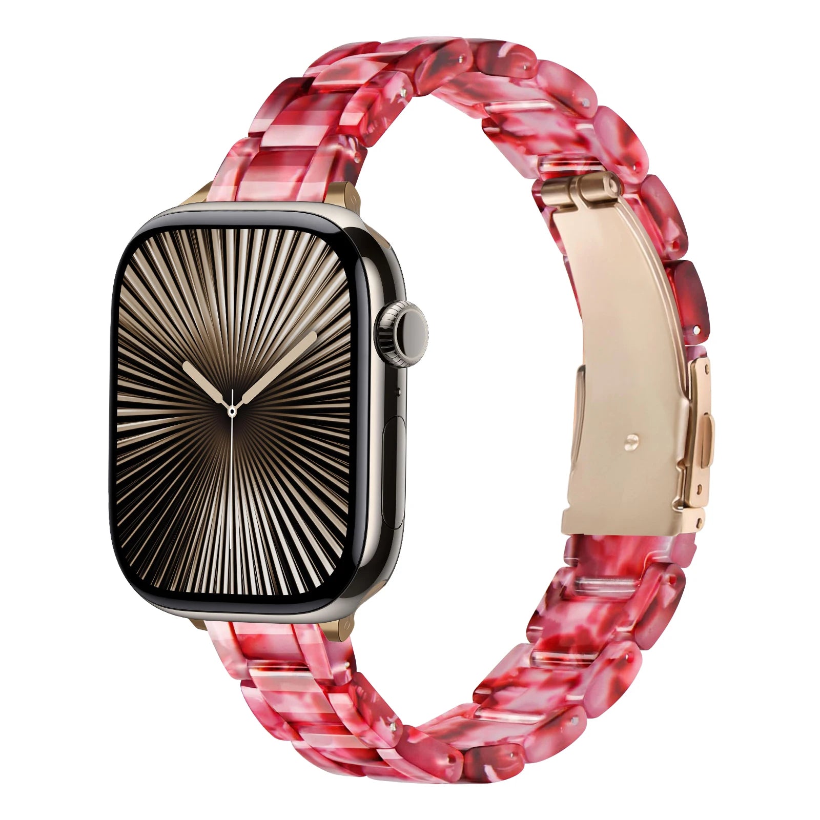 Stylish Slim Resin Watchband for Apple Watch