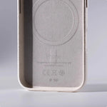 Solid Color Litchi Grain PU Leather MagSafe Case for iPhone 16 Series