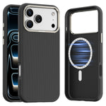 MagSafe Compatible Leather Texture Case for iPhone 17 Series