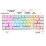 Motospeed Sk62 61-Key Mechanical Keyboard