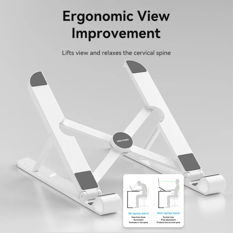 Multi-Angle Adjustable Desktop Laptop Stand