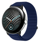 Elastic Nylon Velcro Adjustment Watch Band for Google Pixel Watch 3
