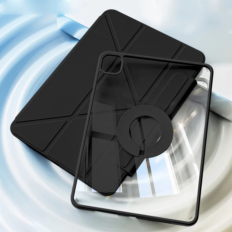 iPad Air M3 (2025) Slim Trifold Stand Case with Strong Magnetic Attachment