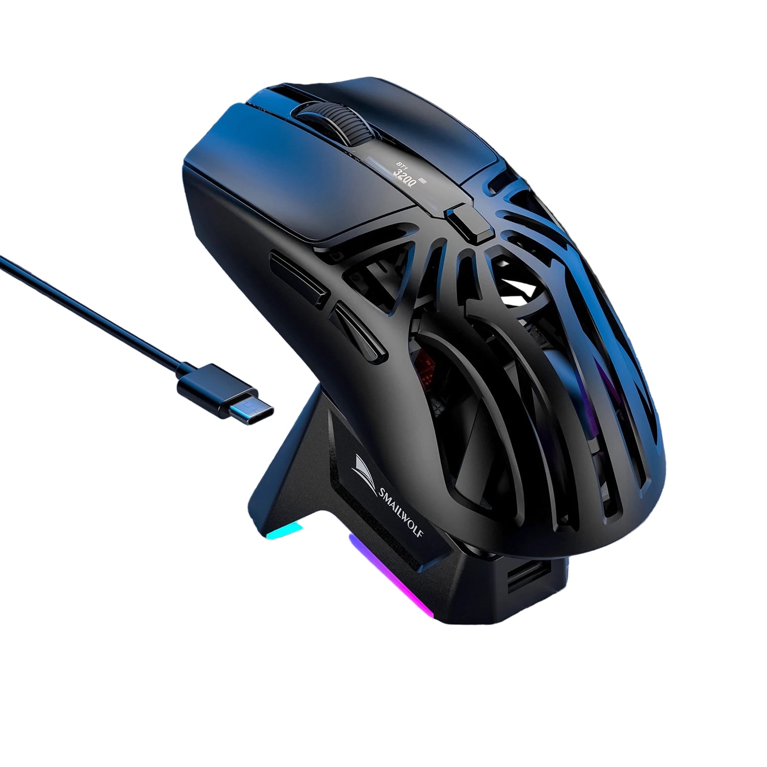 SMAILWOLF M8 Three-Mode 12000 DPI Mouse