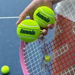 Flocked Tennis Ball Hinged Protective Case for AirPods Pro