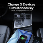 UGREEN 75W Car Charger with Retractable Cable