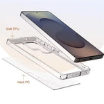 Crystal Clear Shockproof Soft TPU Silicone Case for Samsung Galaxy S25 Series