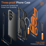 Shockproof Kickstand Case With Triple Shield Protection for Samsung Galaxy S24 Series
