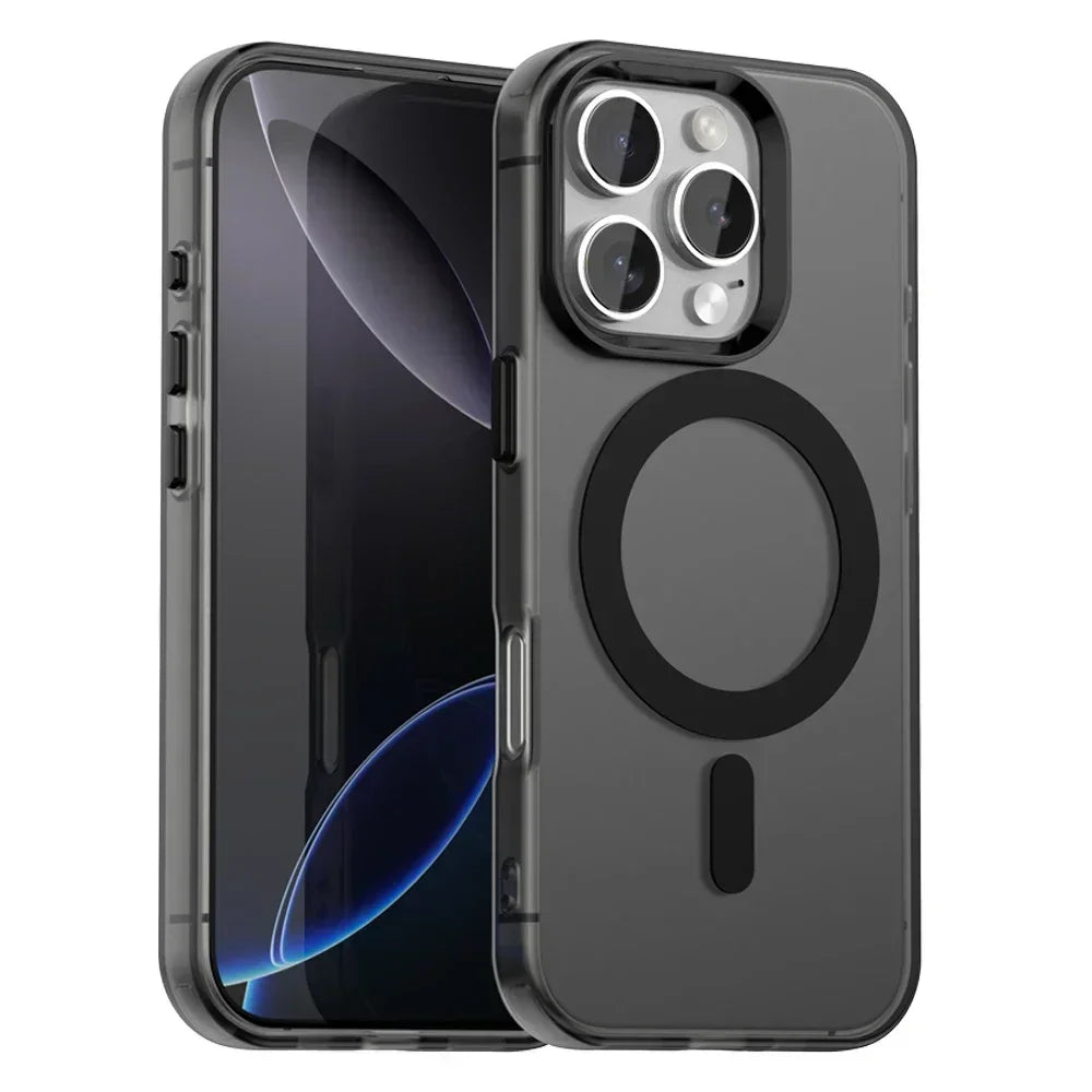 Premium Translucent MagSafe Case for iPhone 16 Series