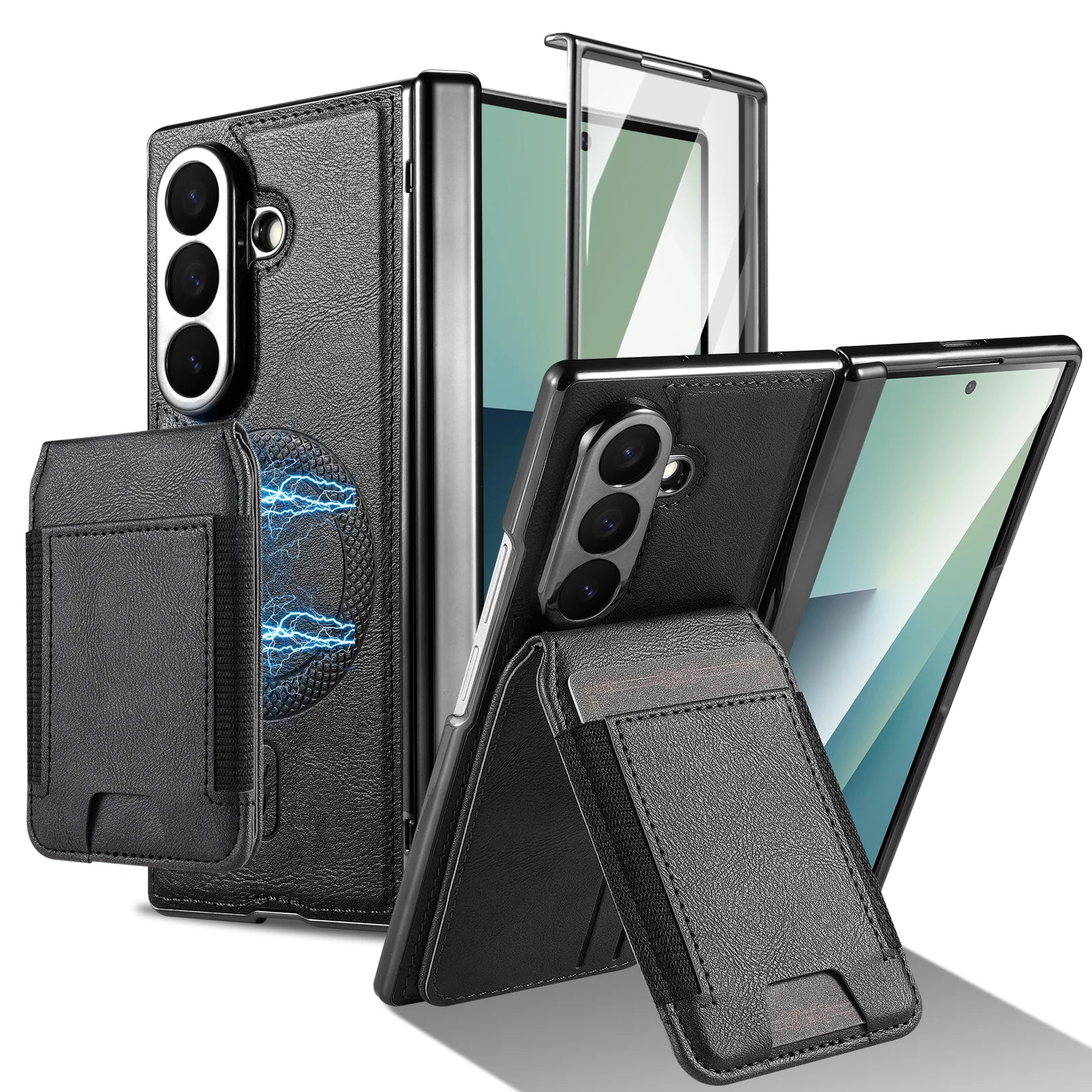 2-in-1 Detachable Magnetic Wallet Case for Samsung Galaxy Z Fold 6
