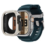 Sport Silicone Band with TPU+PC Bumper Case for Apple Watch