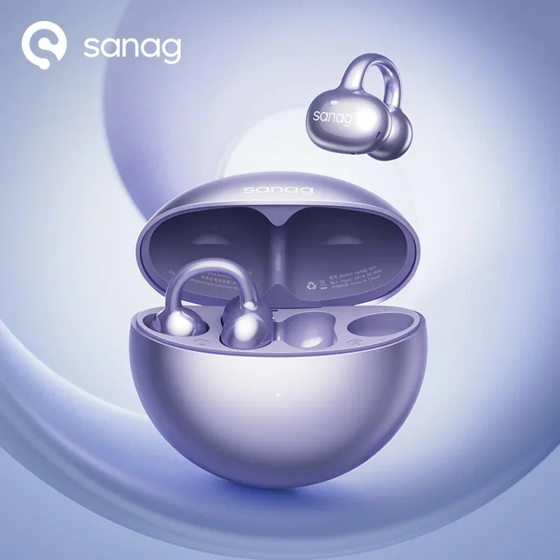 Sanag S6S Premium Open-Ear Wireless Sport Earphones with 3D Surround Sound