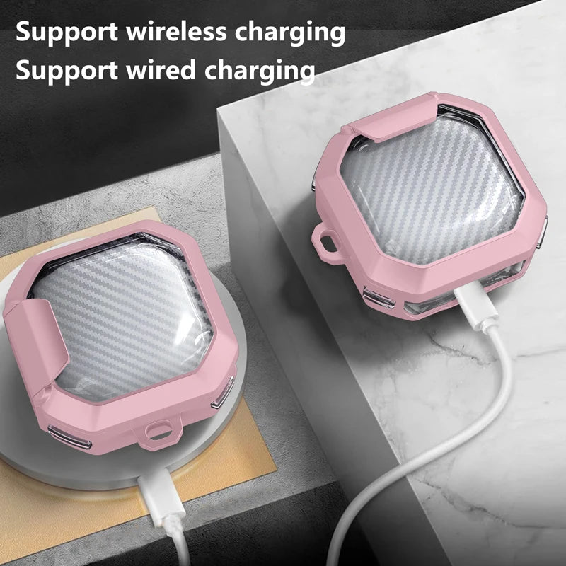 Double-Sided Transparent Case for Samsung Galaxy Buds2