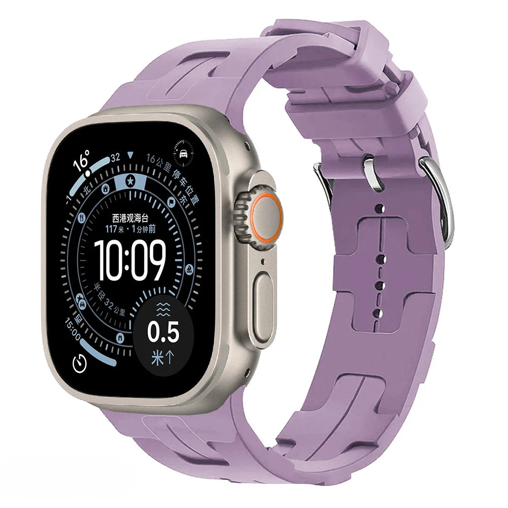 Kilim Design Silicone Band for Apple Watch