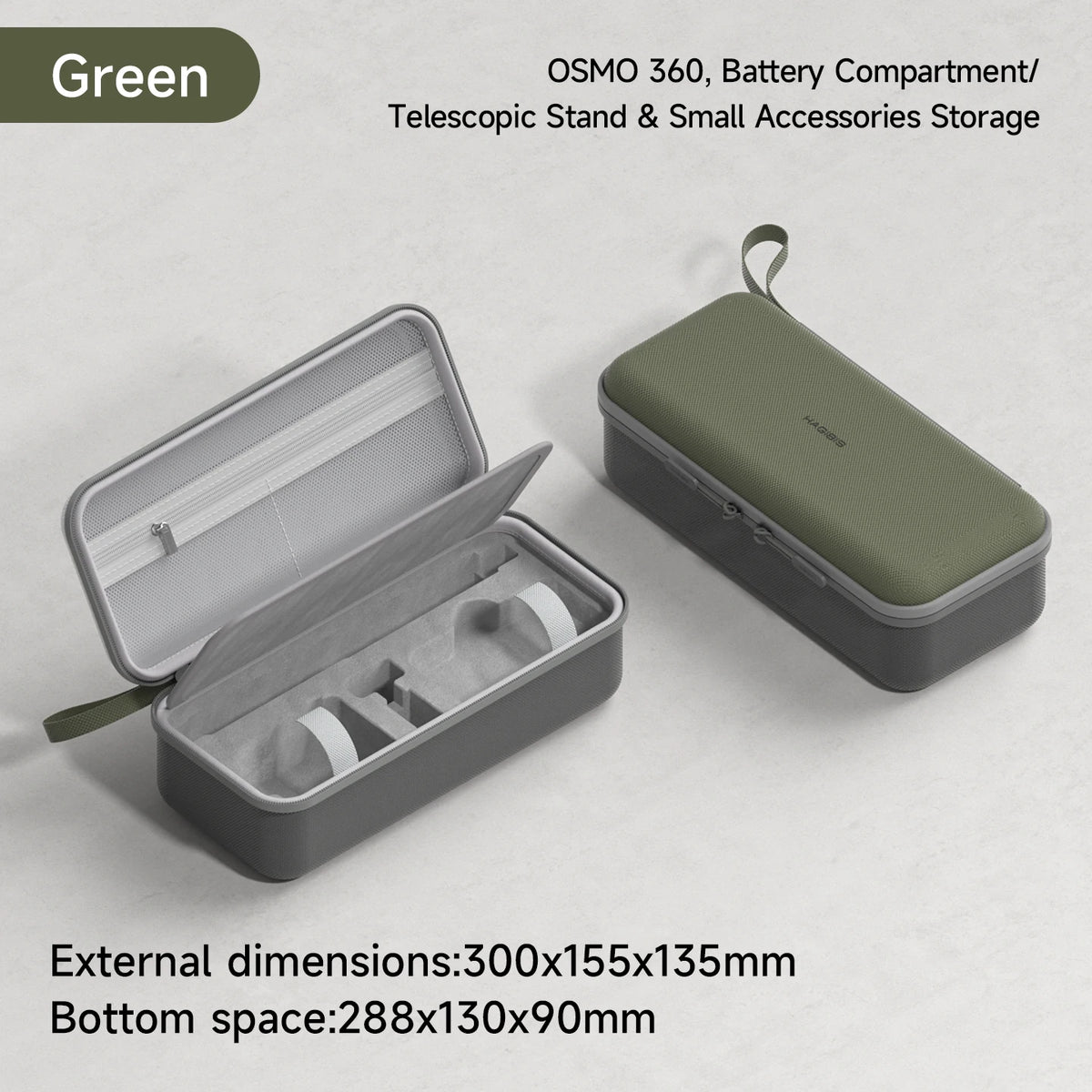 Hard-Shell EVA Carrying Case for DJI Osmo 360