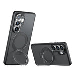 Shockproof Matte Magnetic Case with Ring Holder for Samsung Galaxy S26 Series