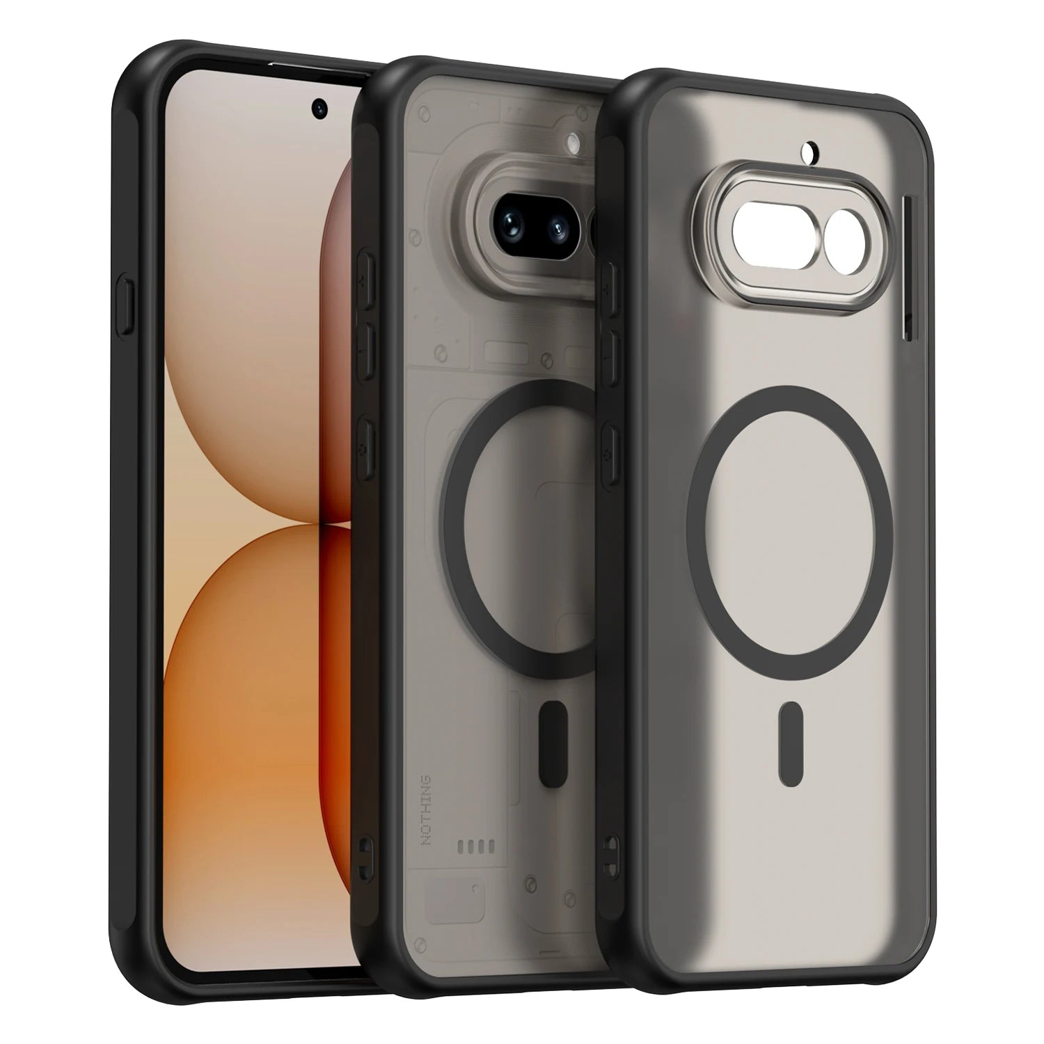 Shockproof Translucent Magnetic Case For Nothing Phone 4a