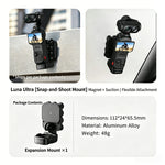 180° Adjustable Magnetic Mount for Insta360 Luna