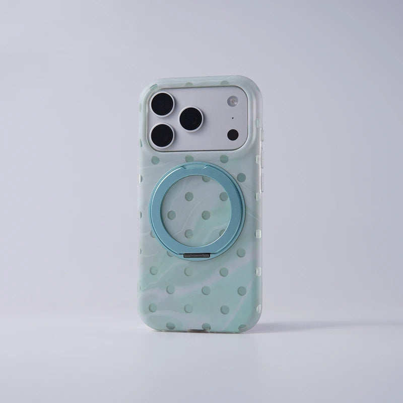 Ball-Bearing 360° Rotating MagSafe Case with Camera Protection Ring for iPhone 18 Series