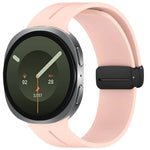 Silicone Smartwatch Band with Magnetic Snap Closure for Samsung Galaxy Watch 9
