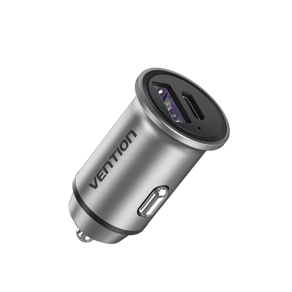 Vention Compact 30W USB-C Car Charger