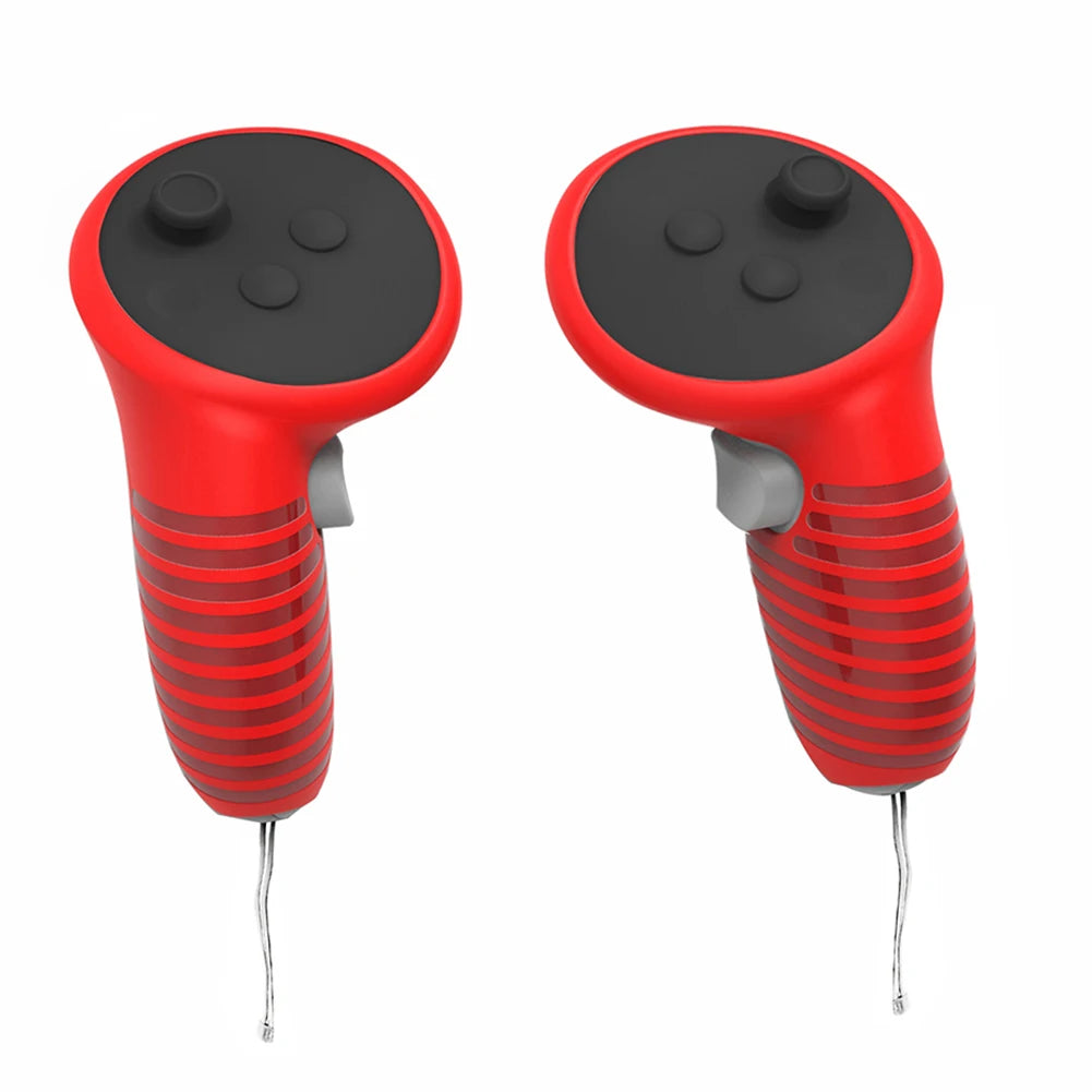 1 Pair Silicone Controller Grip Covers for Meta Quest 3