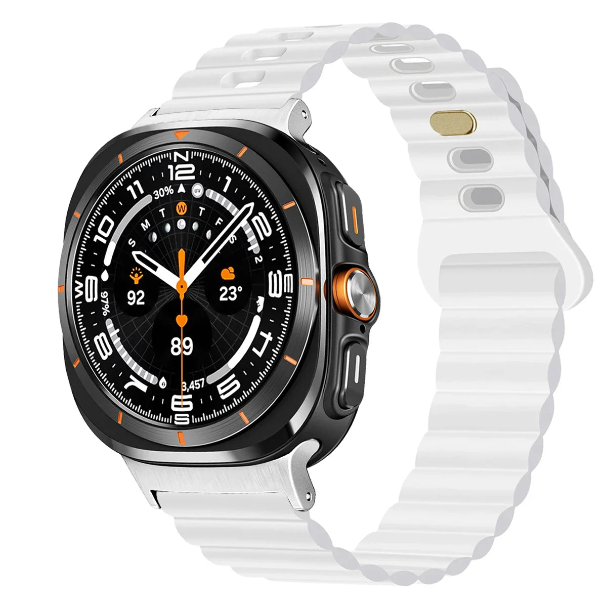 Durable No Gaps Silicone Sport Band for Samsung Galaxy Watch Ultra