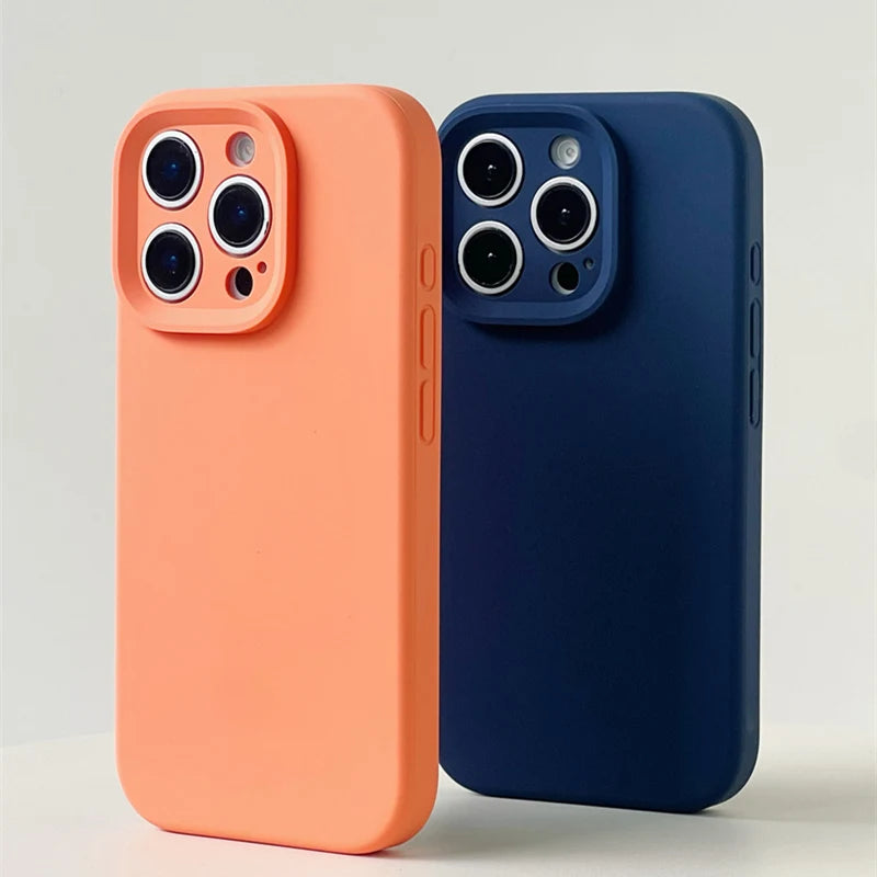 Shockproof MagSafe Silicone Armor Case for iPhone 16 Series