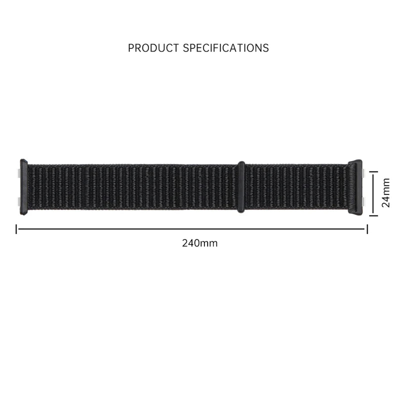 Breathable Nylon Sport Loop Watchband for Samsung Galaxy Watch Ultra and Samsung Galaxy Watch Ultra (2025)