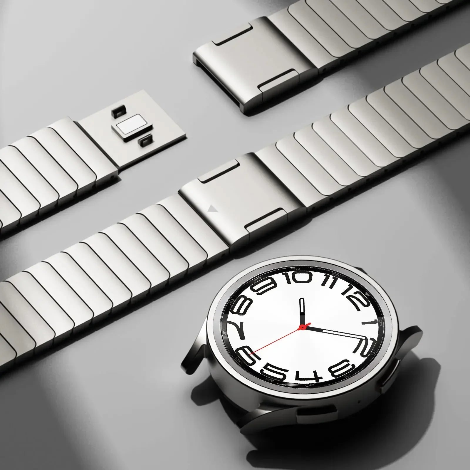 No Gaps Magnetic Stainless Steel Strap for Samsung Galaxy Watch 7 - Sleek & Secure