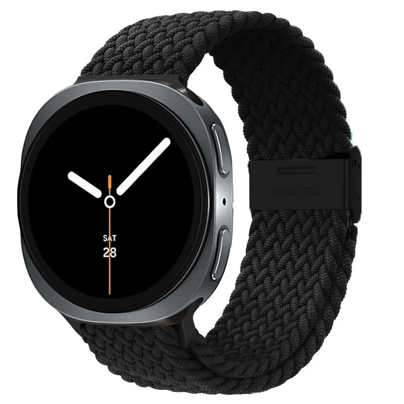 Braided Solo Loop Bracelet for Samsung Galaxy Watch 8 / Galaxy 8 Classic
