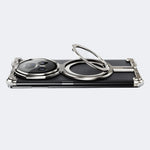 Frameless Metal Phone Case with Ring Stand for Honor Magic V3 and Honor Magic Vs3