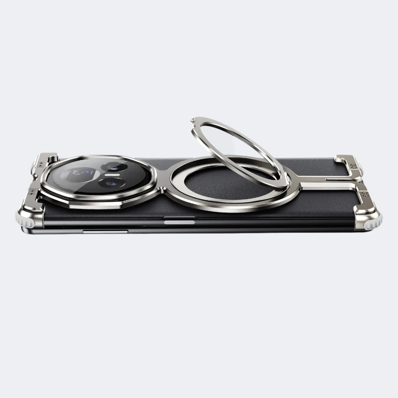 Frameless Metal Phone Case with Ring Stand for Honor Magic V3 and Honor Magic Vs3