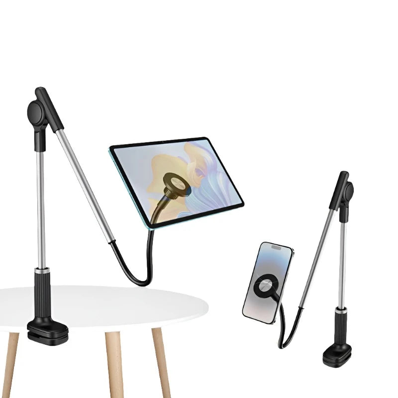 Adjustable Magnetic Lazy Bracket Tablet and Phone Holder
