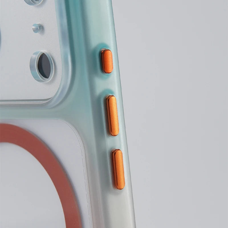 Shockproof Transparent MagSafe Case for iPhone 17 Series