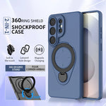 Samsung Galaxy S26 Series Case with 360° Metal Ring Stand