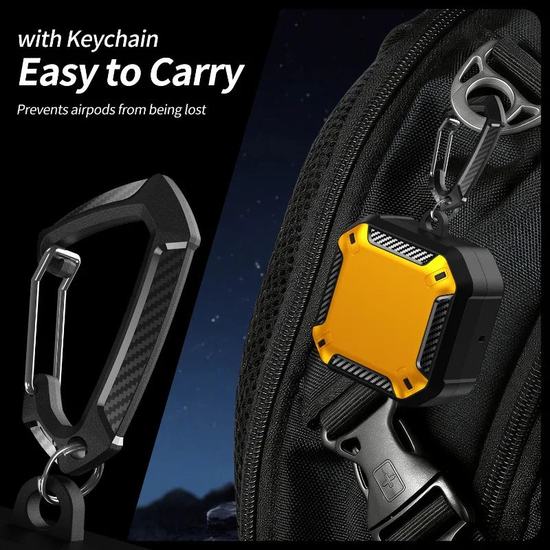 Heavy Duty Protective Case with Wireless Charging Support for Samsung Galaxy Buds 4 Pro