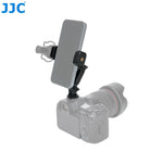 JJC Universal Phone Mount Adapter with Adjustable Hot Shoe