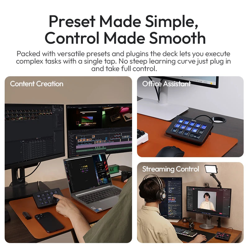 Ulanzi D200H AI Streaming Controller