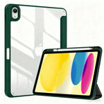 Transparent Folio Case with Built-in Apple Pencil Storage for iPad Pro M5 (2025)