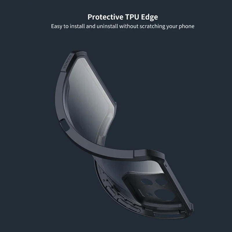 Shockproof Transparent PC + TPU Frame Case for ASUS ROG Phone 9 / 9 Pro