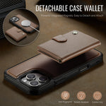 MagSafe Compatible Wallet Case with Card Slots & Stand for iPhone 15 Series