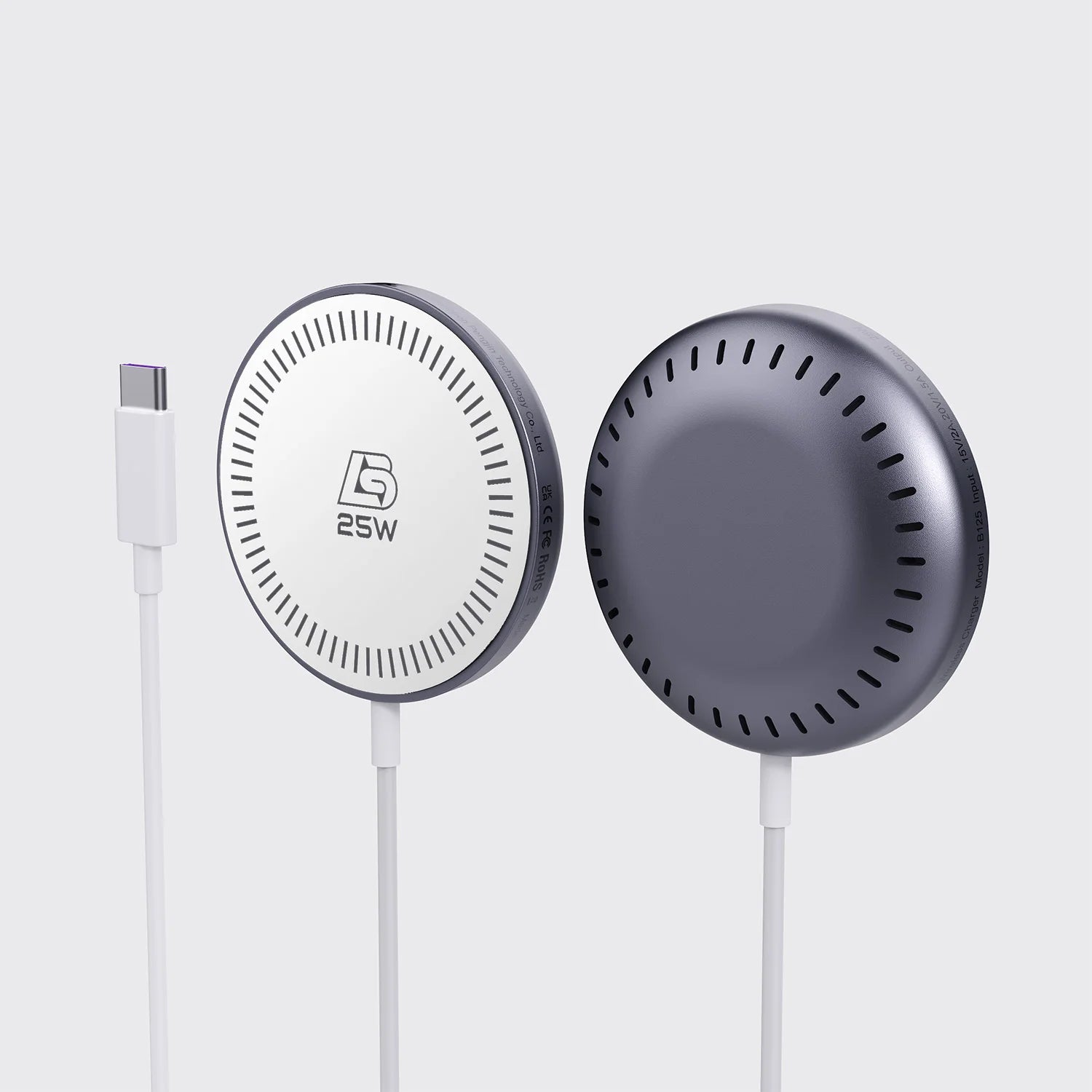 Bonola Magnetic 25W Fast Wireless Charger with Cable