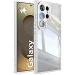 Shockproof Clear Acrylic Cover for Samsung Galaxy S25 Series