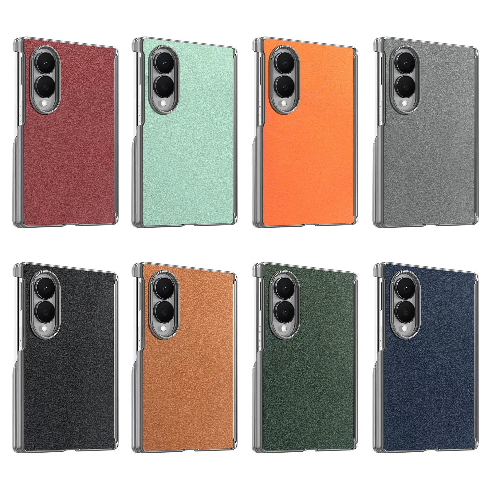 Premium Lychee Texture Magnetic Leather Case for Samsung Galaxy Z Fold 8
