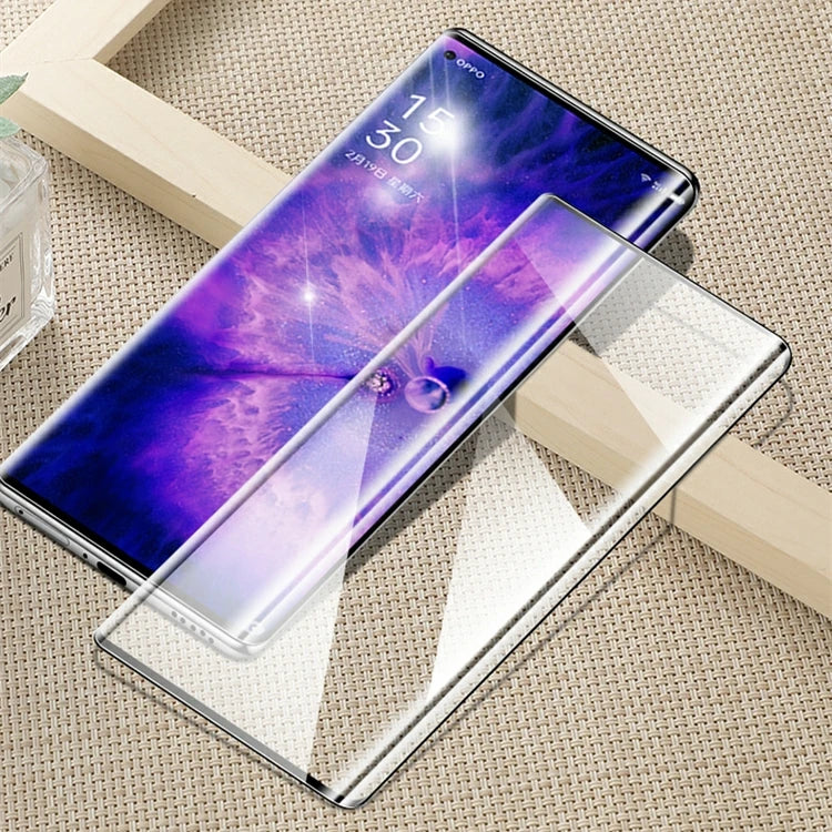 Full Coverage HD Tempered Glass Screen Protector for Oppo Find X8 Pro – 3D Curved Fit