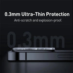 2-Pack Tempered Glass Camera Lens Protector for iPhone 16 Series