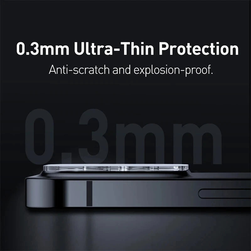 2-Pack Tempered Glass Camera Lens Protector for iPhone 16 Series